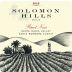 Solomon Hills Estate Pinot Noir 2018 Front Label