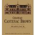 Chateau Cantenac Brown 2000 Front Label