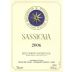 Tenuta San Guido Sassicaia 2006 Front Label