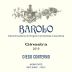 Diego Conterno Barolo Ginestra 2010 Front Label