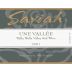 Saviah Une Vallee Red 2001 Front Label