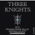 Three Knights Russian River Valley Sonoma County Chardonnay 2012 Front Label