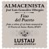 Lustau Fino del Puerto Gonzales Obregon (500ML) Front Label