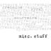 Jeff Cohn Cellars Misc. Stuff Red 2014 Front Label