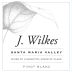 J Wilkes Pinot Blanc 2020 Front Label
