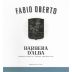 Fabio Oberto Barbera d'Alba 2018 Front Label