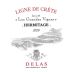 Delas Hermitage Les Grandes Vignes Ligne de Crete 2020 Front Label