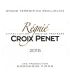Dominique Piron Regnie Croix Penet 2015 Front Label