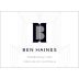 Ben Haines Chardonnay 2017 Front Label