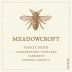 Meadowcroft Cornerstone Pinot Noir 2017 Front Label