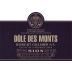 Robert Gilliard Dole des Monts Pinot Noir 2015 Front Label