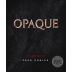 Opaque Darkness Red Wine 2018 Front Label