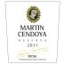 Martin Cendoya Rioja Reserva 2011 Front Label