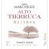 Alto Tierruca Reserva Pinot Noir 2024 Front Label