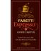 Faretti Espresso Coffee Liqueur Front Label
