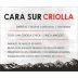 Cara Sur Criolla Chica 2020 Front Label