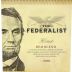 The Federalist Honest Red Blend 2018 Front Label