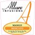 Allure Infusions Mango Moscato Front Label
