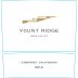 Yount Ridge Cabernet Sauvignon 2015 Front Label