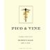Pico & Vine Meritage 2014 Front Label