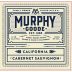 Murphy-Goode California Cabernet Sauvignon 2016 Front Label
