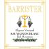Barrister Winery Klipsun Vineyard Sauvignon Blanc 2012 Front Label