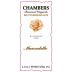 Chambers Rosewood Muscadelle Special (375ML half-bottle) Front Label