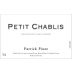 Patrick Piuze Petit Chablis 2020 Front Label
