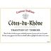 Laurent Dublanc Tradition et Terroir Côtes-du-Rhône 2019 Front Label