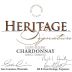 Heritage Vineyard Estate Reserve Barrel Fermented Signature Chardonnay 2014 Front Label