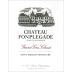 Chateau Fonplegade 2022 Front Label