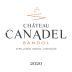 Chateau Canadel Rose 2020 Front Label