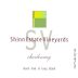 Shinn Estate Vineyards Chardonnay 2012 Front Label