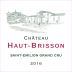Chateau Haut-Brisson (1.5 Liter Magnum) 2016 Front Label