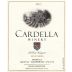 Cardella Winery DeRose Vineyard Zinfandel 2010 Front Label