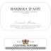 Cantine Povero Contrada Maestra Barbera d'Asti 2021 Front Label