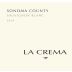 La Crema Sauvignon Blanc 2019 Front Label