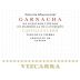 Vizcarra Garnacha 2019 Front Label
