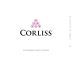 Corliss Syrah 2006 Front Label