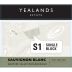 Yealands Estate Single Block S1 Sauvignon Blanc 2019 Front Label
