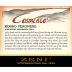 Zeni Costalago Rosso Veronese 2018 Front Label