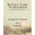 Keuka Lake Vineyards Cabernet Franc 2011 Front Label