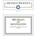 Franco Pacenti Brunello di Montalcino 2018 Front Label