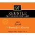 Reustle - Prayer Rock Vineyards Winemakers Reserve Syrah 2013 Front Label