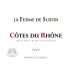La Ferme de Suzon Cotes Du Rhone 2009 Front Label
