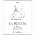 Planeta La Segreta Rosso 2018 Front Label