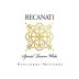 Recanati Special Reserve White (OU Kosher) 2019 Front Label