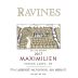 Ravines Maximilien 2017 Front Label