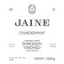 Jaine Evergreen Vineyard Chardonnay 2021 Front Label