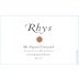 Rhys Mt. Pajaro Vineyard Chardonnay 2017 Front Label